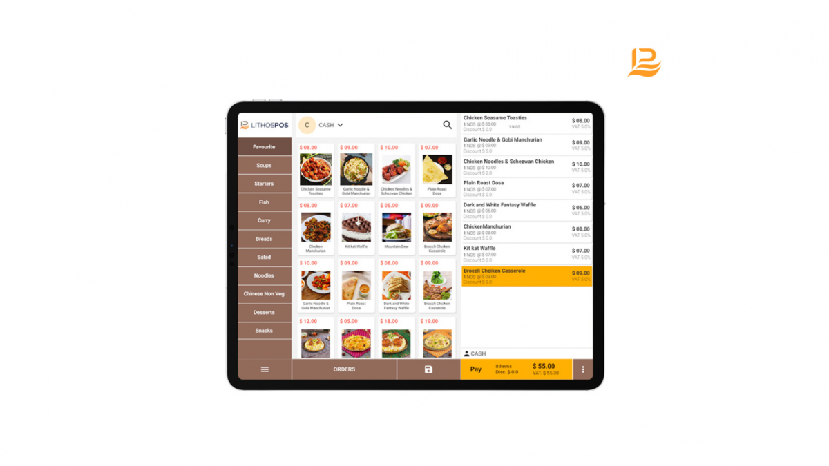 Restaurant management software| Lithospos