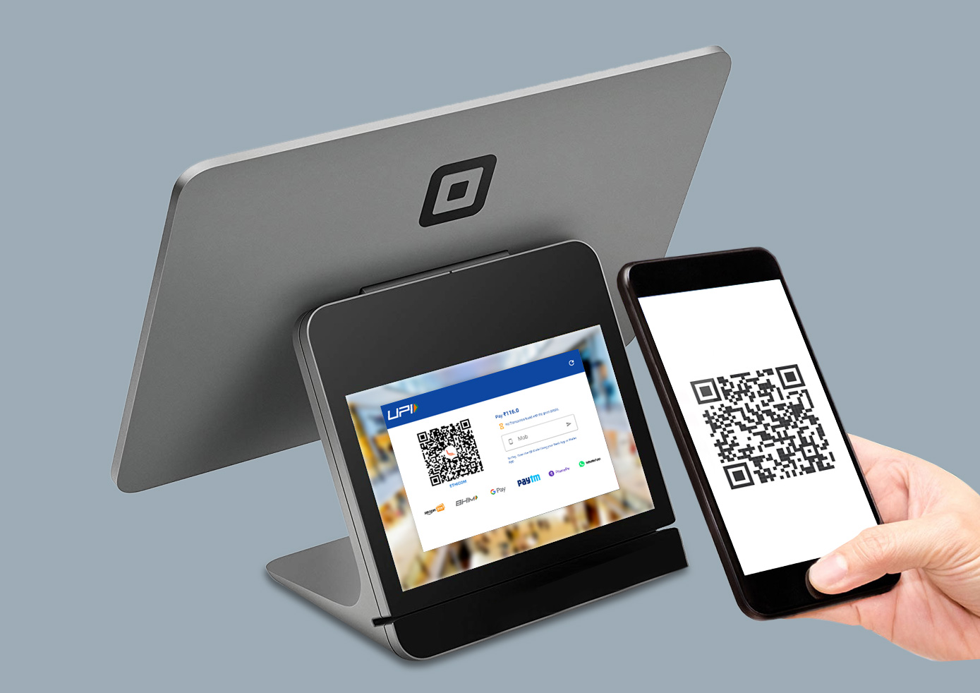 lithos pos qr code integrated payment