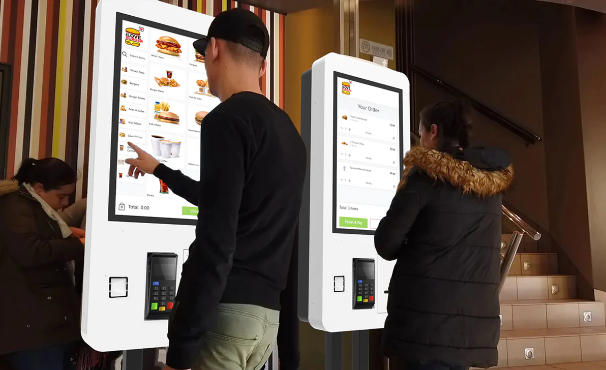 self-ordering kiosk