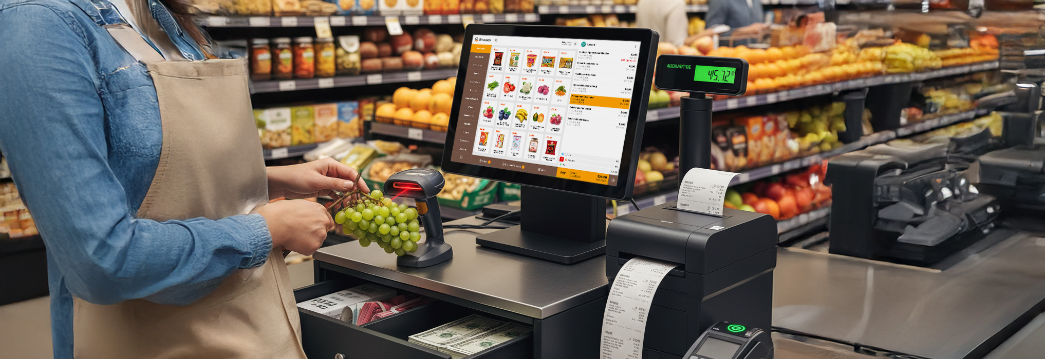 get started with lithos pos cash register software